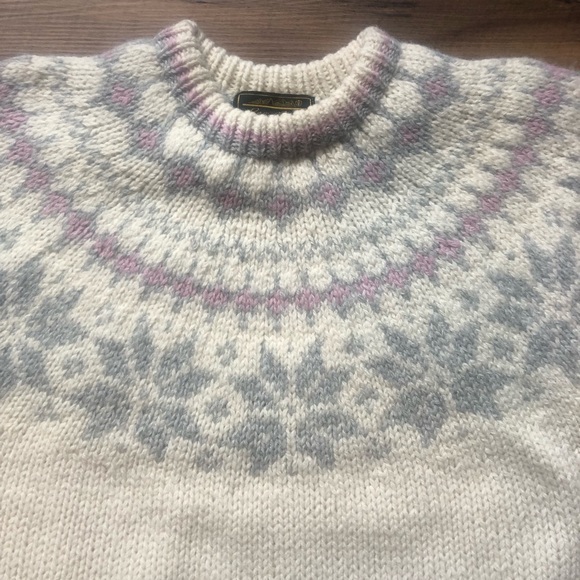 💐 Vintage Eddie Bauer 100% Wool Sweater - Picture 4 of 7